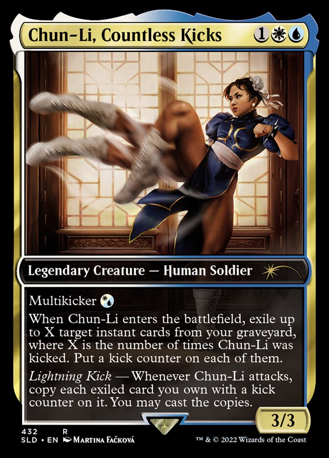 Chun-Li, Countless Kicks [Secret Lair Drop Series] | I Want That Stuff Brandon