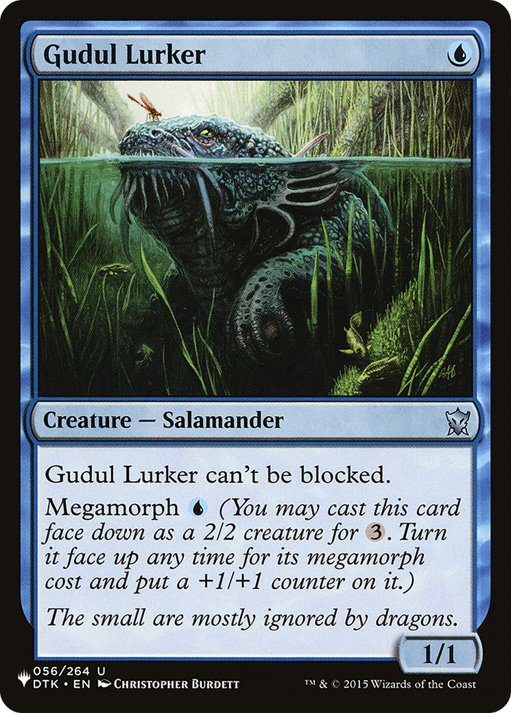 Gudul Lurker [The List Reprints] | I Want That Stuff Brandon