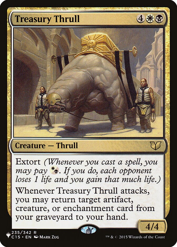 Treasury Thrull [The List] | I Want That Stuff Brandon