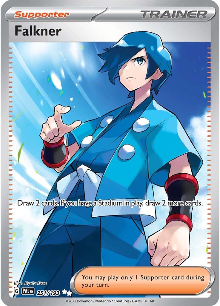 Falkner (251/193) [Scarlet & Violet: Paldea Evolved] | I Want That Stuff Brandon