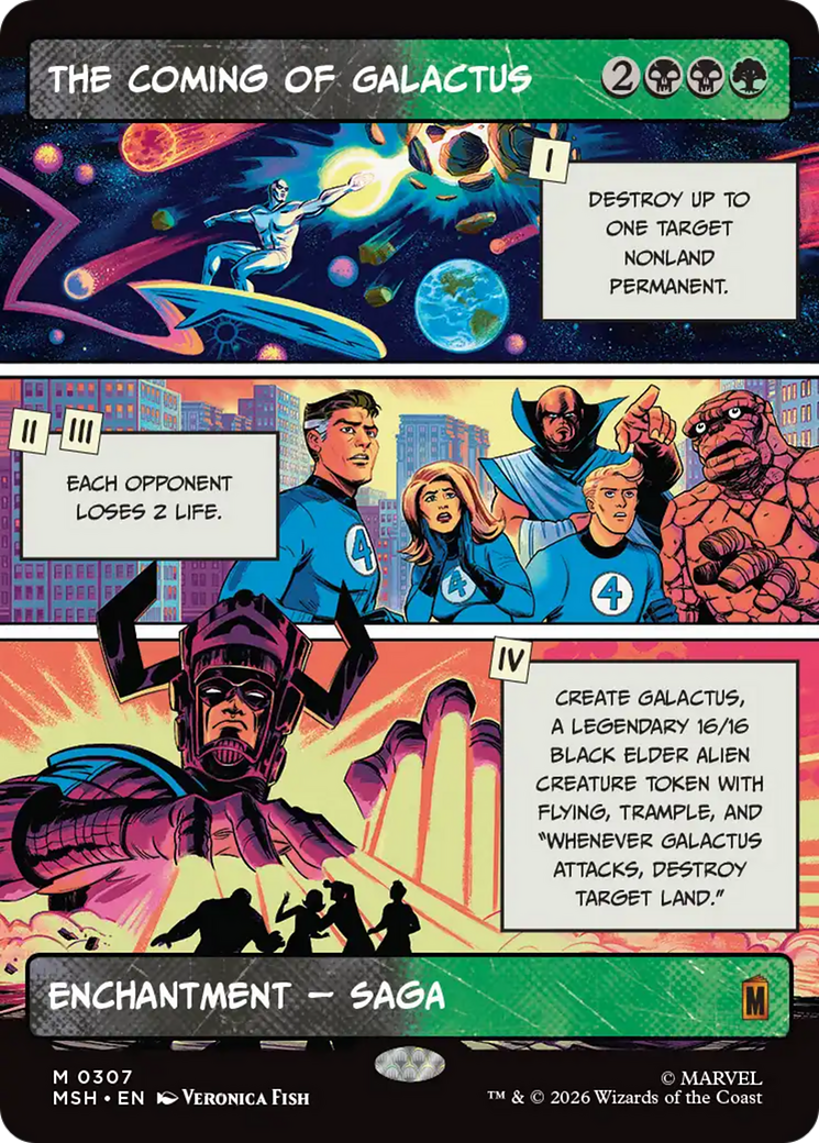 The Coming of Galactus (Borderless) [Marvel Super Heroes] | I Want That Stuff Brandon
