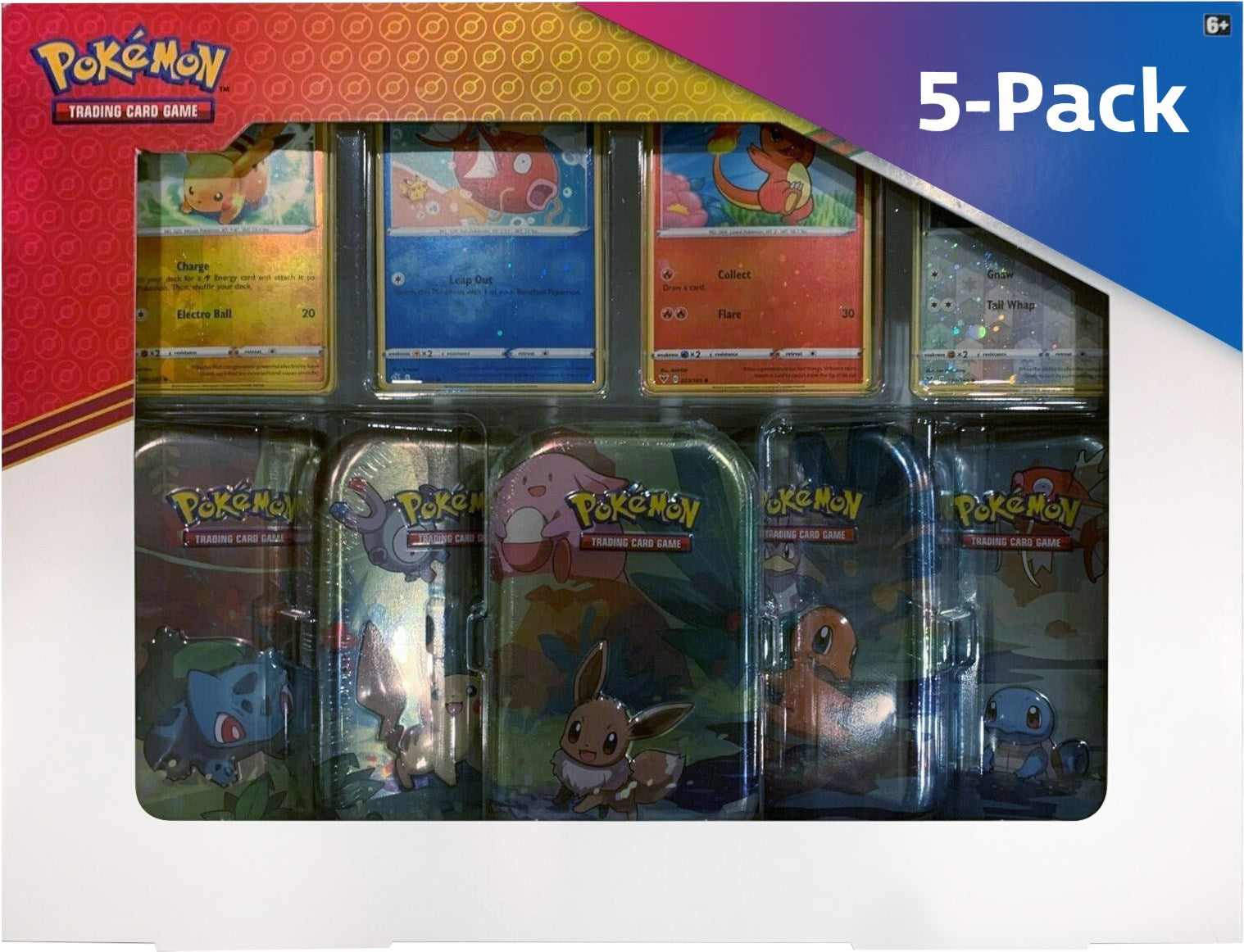 5-Pack Kanto Friends Mini Tins | I Want That Stuff Brandon
