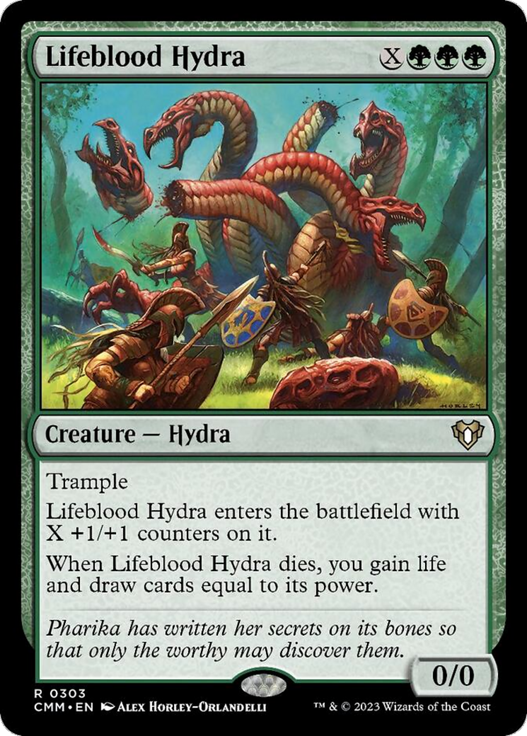 Lifeblood Hydra [Commander Masters] | I Want That Stuff Brandon