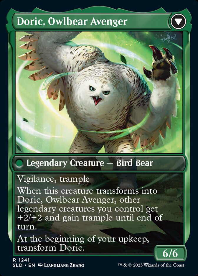 Doric, Nature's Warden // Doric, Owlbear Avenger [Secret Lair Drop Series] | I Want That Stuff Brandon