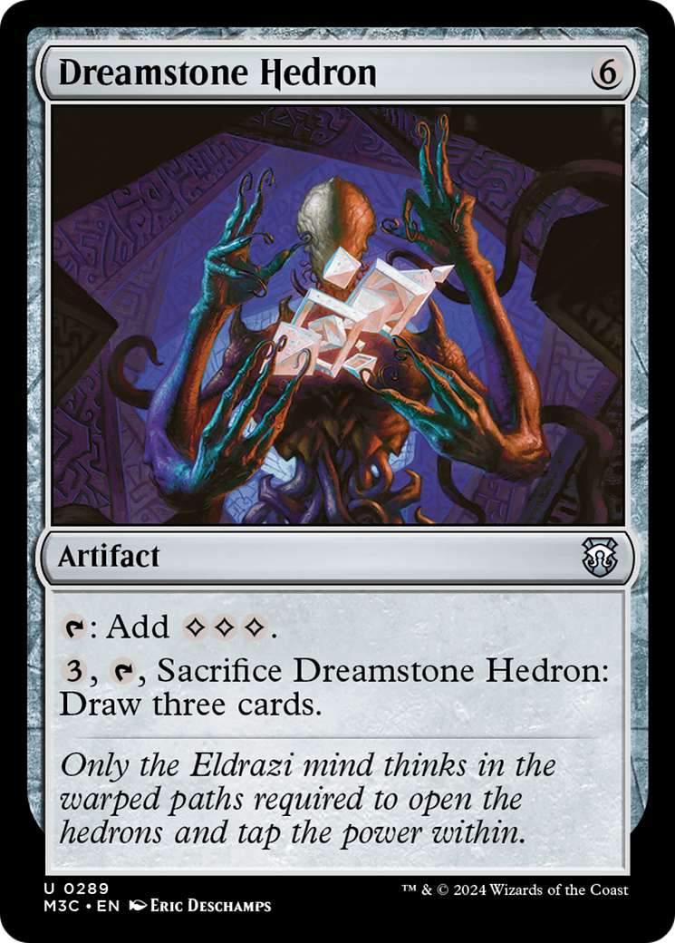 Dreamstone Hedron (Ripple Foil) [Modern Horizons 3 Commander] | I Want That Stuff Brandon