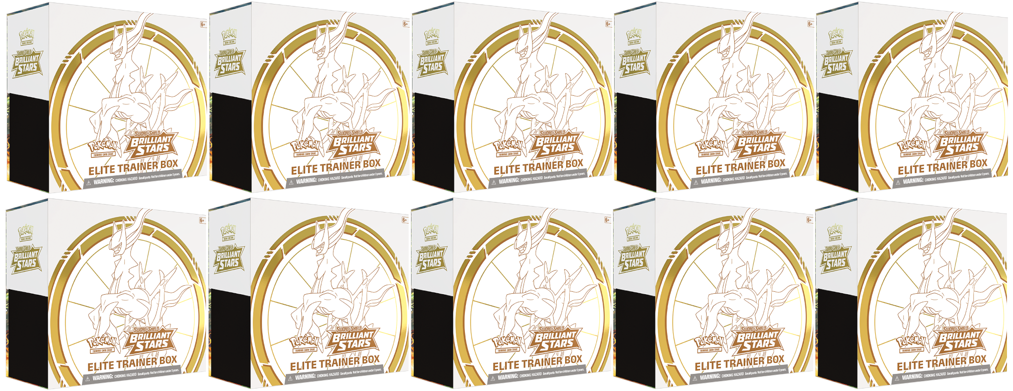 Sword & Shield: Brilliant Stars - Elite Trainer Box Case | I Want That Stuff Brandon
