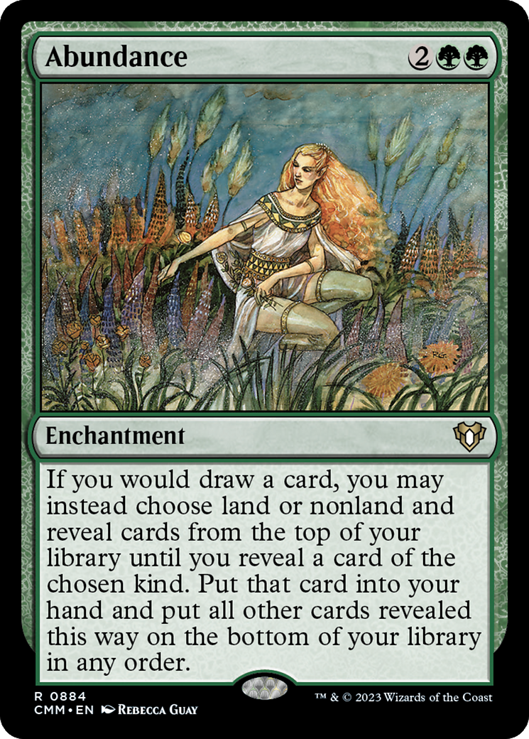 Abundance [Commander Masters] | I Want That Stuff Brandon