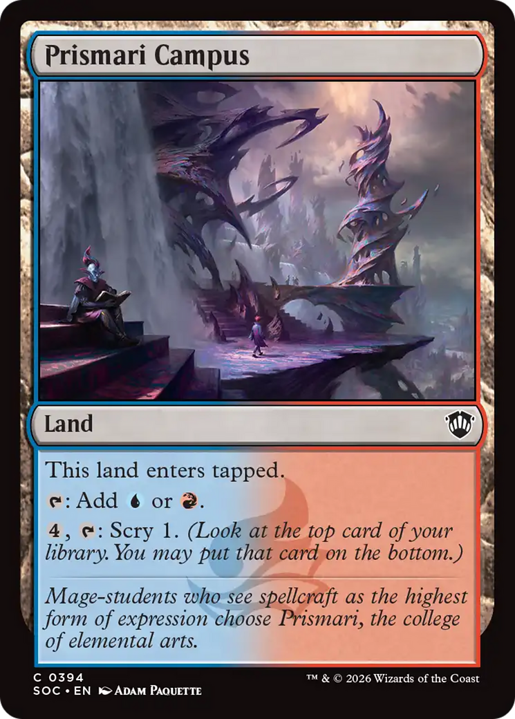 Prismari Campus [Secrets of Strixhaven Commander] | I Want That Stuff Brandon