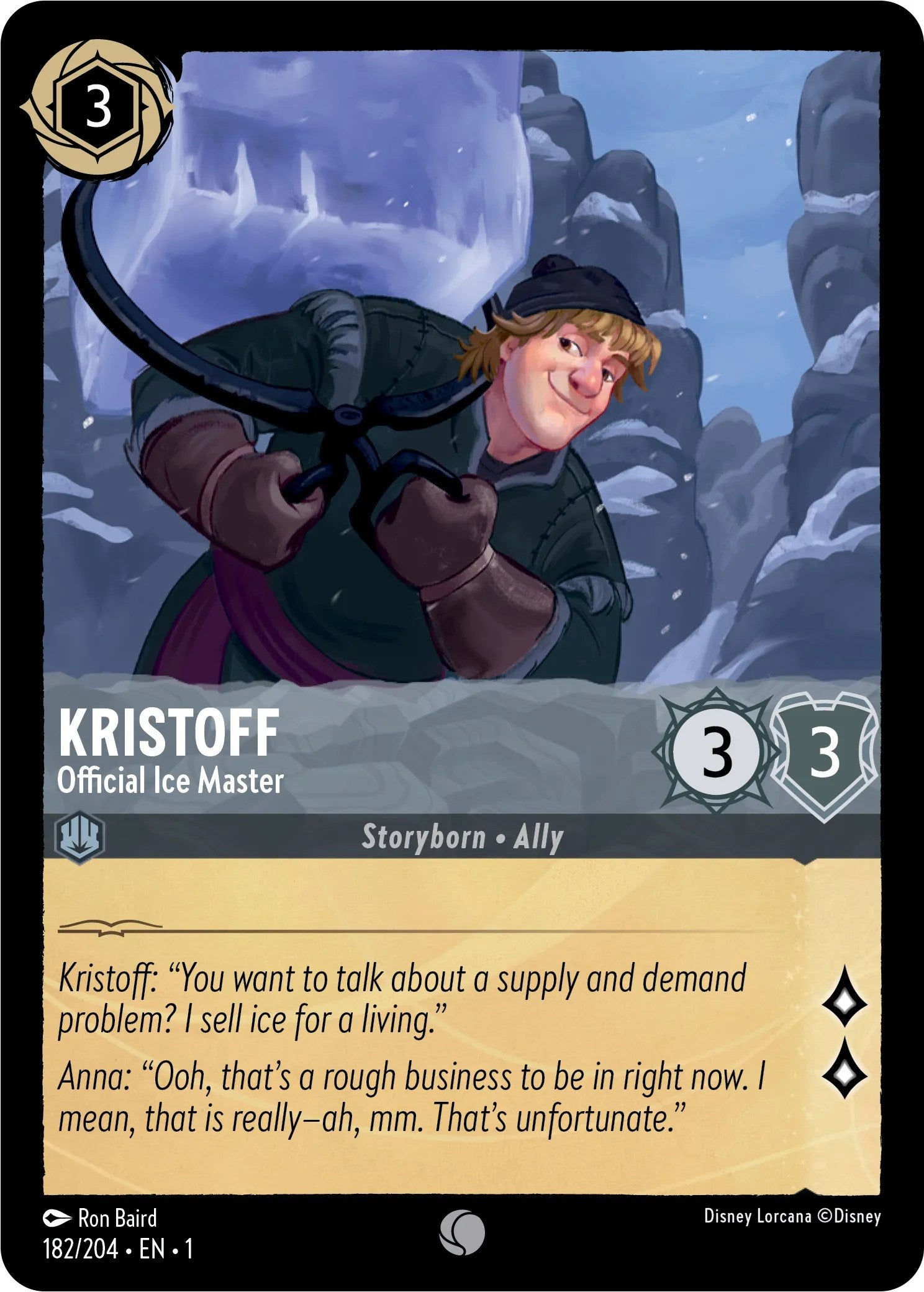 Kristoff - Official Ice Master (182/204) [The First Chapter] | I Want That Stuff Brandon