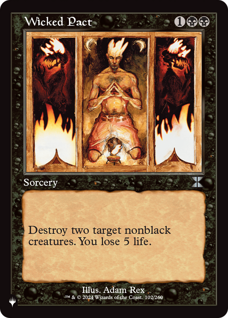 Wicked Pact [The List Reprints] | I Want That Stuff Brandon