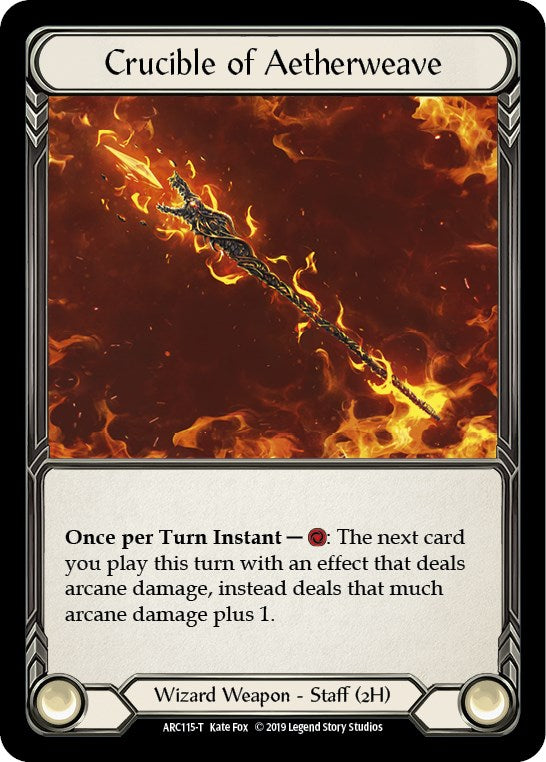 Crucible of Aetherweave // Nebula Blade [ARC115 // ARC077] (Arcane Rising) | I Want That Stuff Brandon