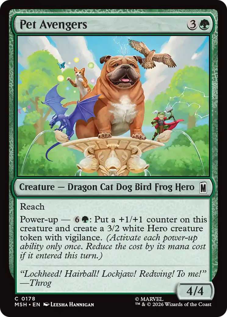 Pet Avengers [Marvel Super Heroes] | I Want That Stuff Brandon