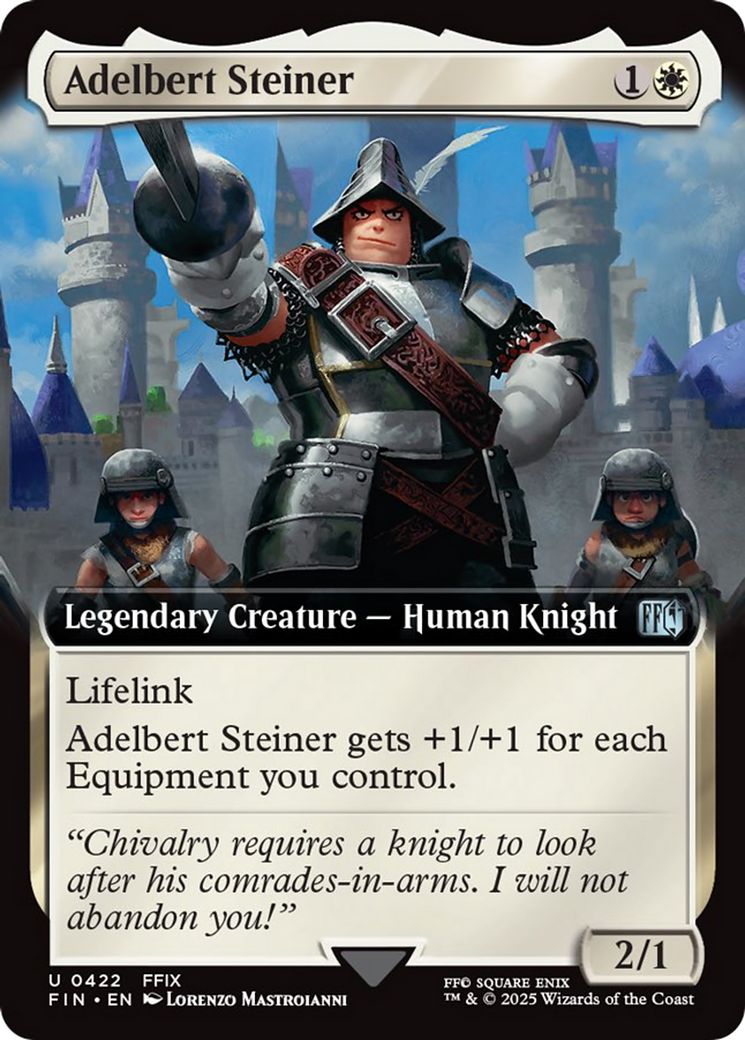 Adelbert Steiner (Extended Art) [FINAL FANTASY] | I Want That Stuff Brandon