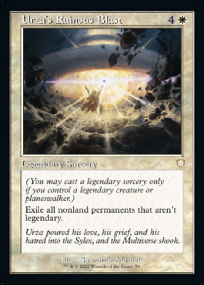 Urza's Ruinous Blast (Retro) [The Brothers' War Commander] | I Want That Stuff Brandon