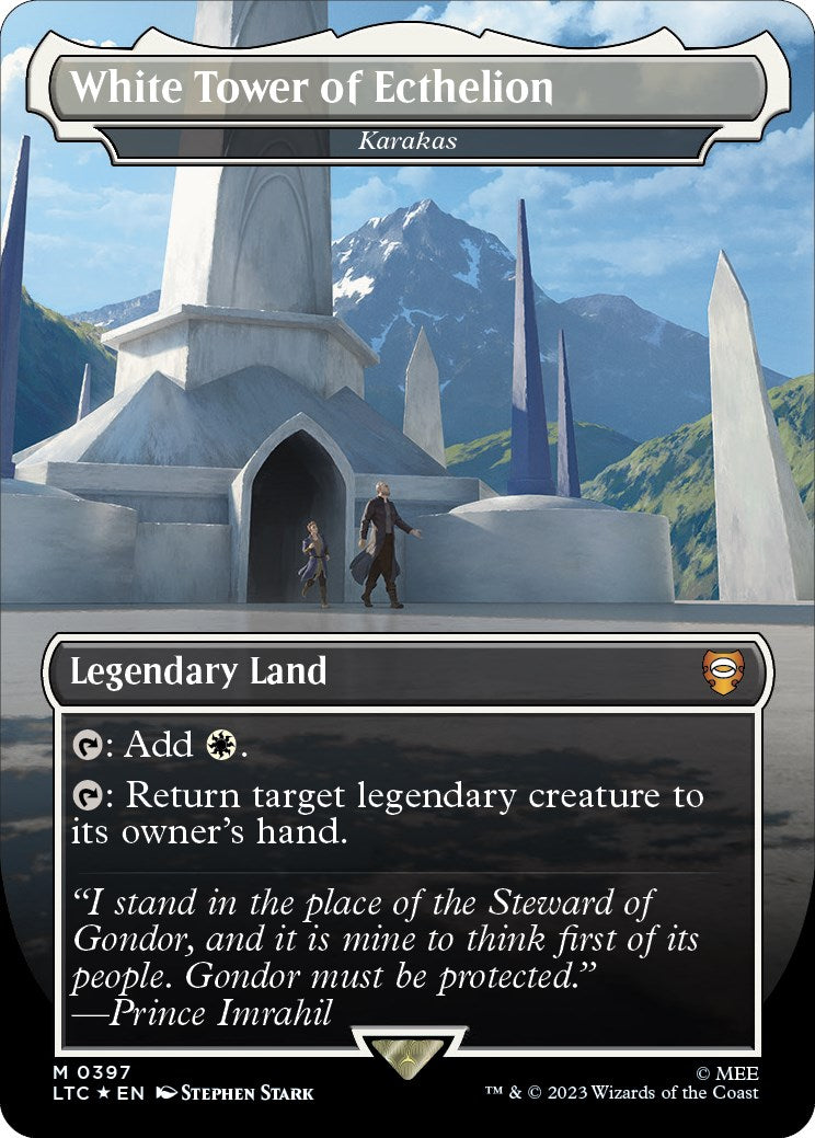 White Tower of Ecthelion - Karakas (Surge Foil Realms and Relics) [The Lord of the Rings: Tales of Middle-Earth Commander] | I Want That Stuff Brandon