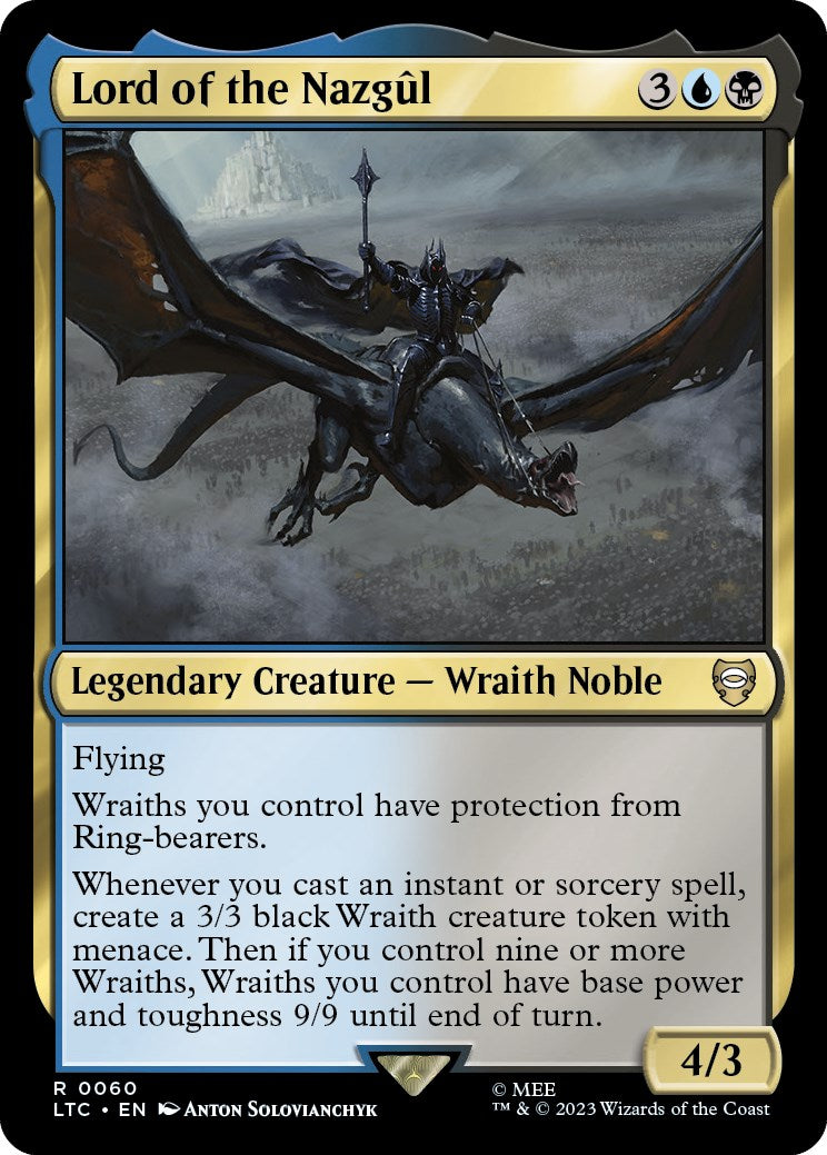 Lord of the Nazgul [The Lord of the Rings: Tales of Middle-Earth Commander] | I Want That Stuff Brandon