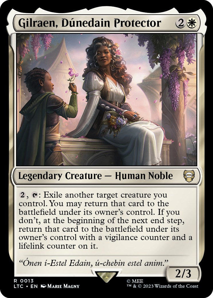 Gilraen, Dunedain Protector [The Lord of the Rings: Tales of Middle-Earth Commander] | I Want That Stuff Brandon