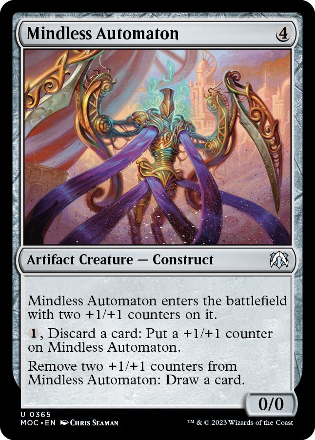 Mindless Automaton [March of the Machine Commander] | I Want That Stuff Brandon