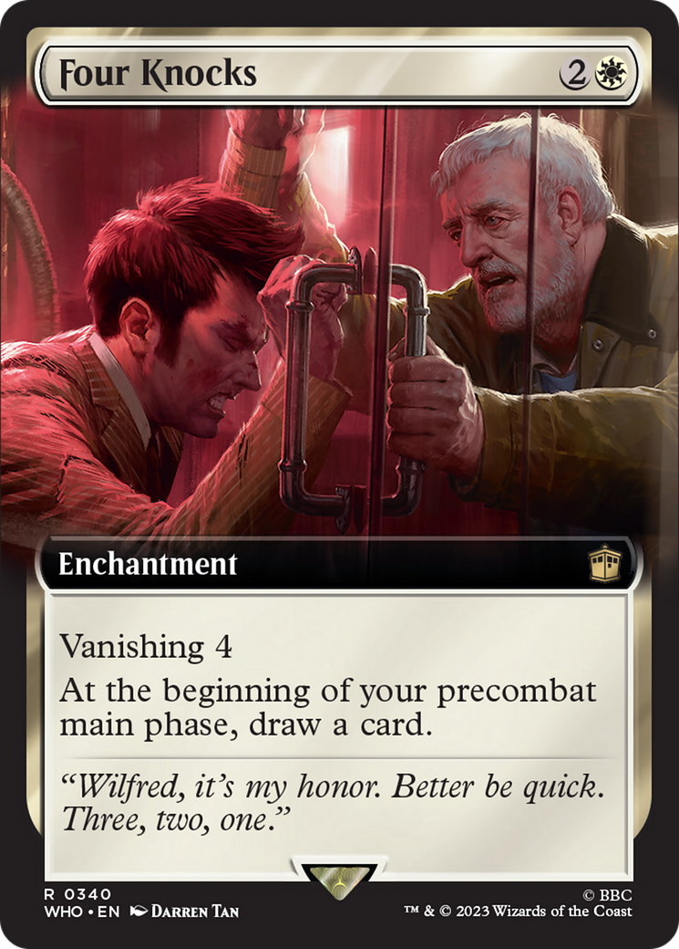 Four Knocks (Extended Art) [Doctor Who] | I Want That Stuff Brandon