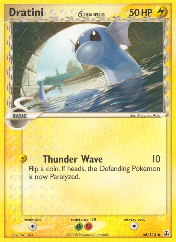Dratini (66/113) (Delta Species) [EX: Delta Species] | I Want That Stuff Brandon