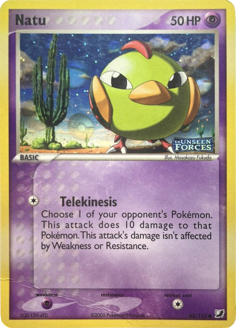 Natu (63/115) (Stamped) [EX: Unseen Forces] | I Want That Stuff Brandon