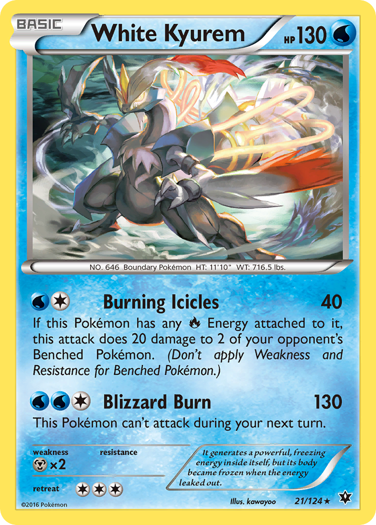 White Kyurem (21/124) [XY: Fates Collide] | I Want That Stuff Brandon