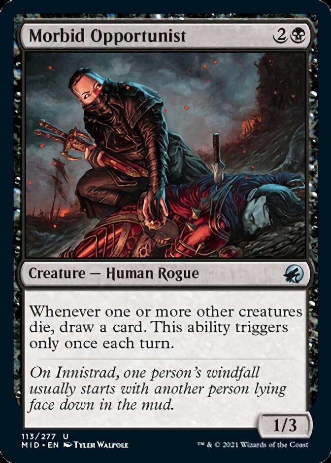 Morbid Opportunist [Innistrad: Midnight Hunt] | I Want That Stuff Brandon