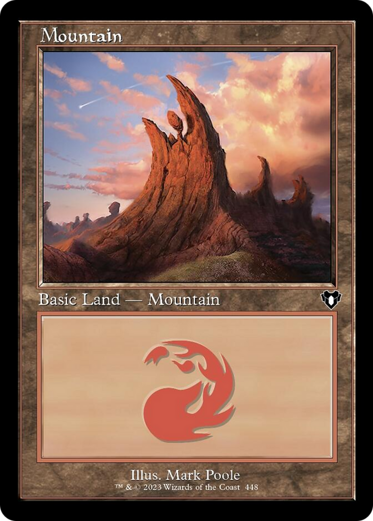 Mountain (448) (Retro) [Commander Masters] | I Want That Stuff Brandon