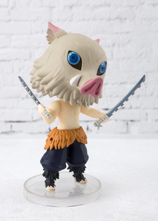 Bandai Figuarts Mini Figure Hashibira Inosuke 'Demon Slayer' | I Want That Stuff Brandon