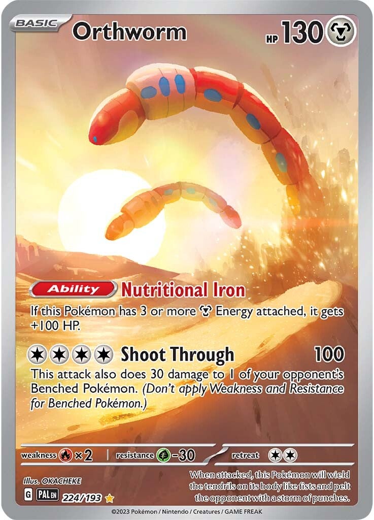 Orthworm (224/193) [Scarlet & Violet: Paldea Evolved] | I Want That Stuff Brandon