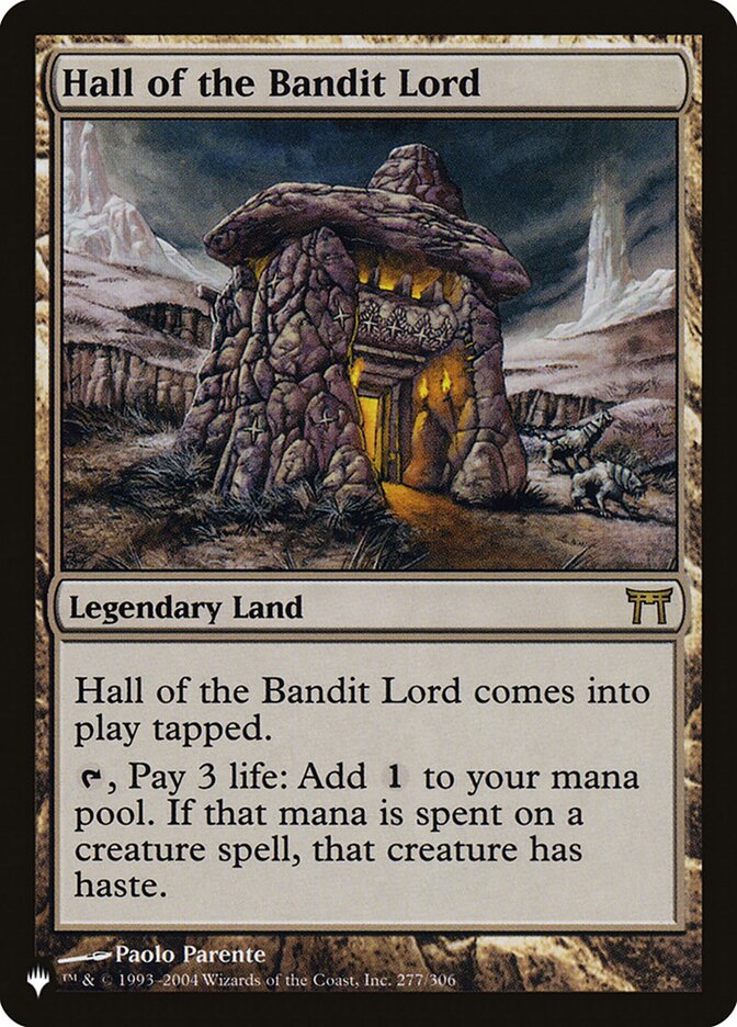 Hall of the Bandit Lord [The List] | I Want That Stuff Brandon