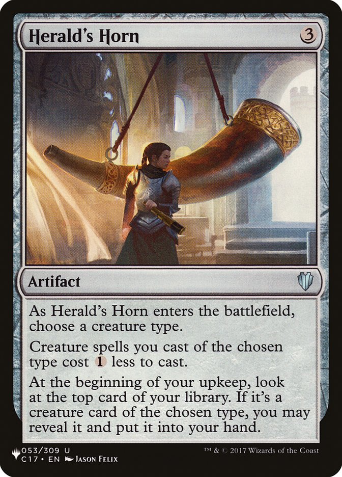 Herald's Horn [The List] | I Want That Stuff Brandon