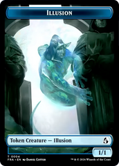 Illusion // Jace Double-Sided Token [Reality Fracture Tokens] | I Want That Stuff Brandon