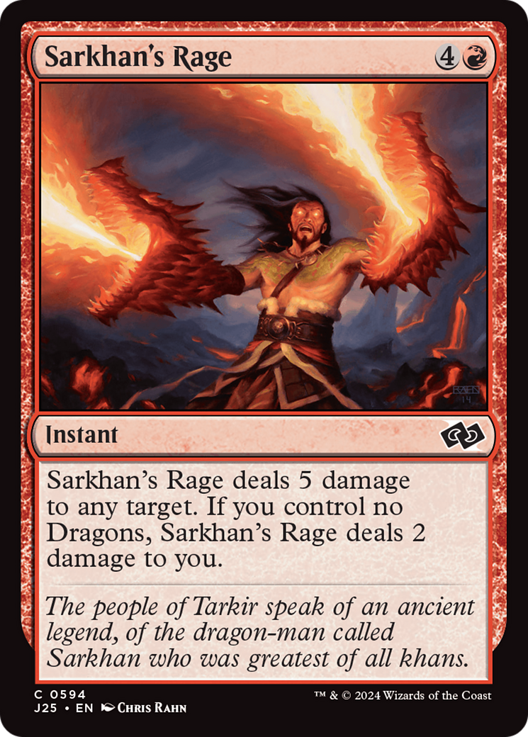 Sarkhan's Rage [Foundations Jumpstart] | I Want That Stuff Brandon