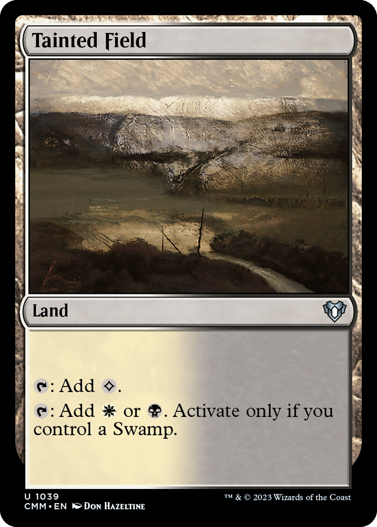 Tainted Field [Commander Masters] | I Want That Stuff Brandon