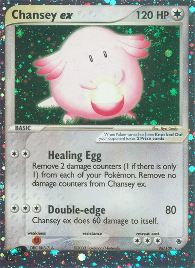 Chansey ex (96/109) [EX: Ruby & Sapphire] | I Want That Stuff Brandon