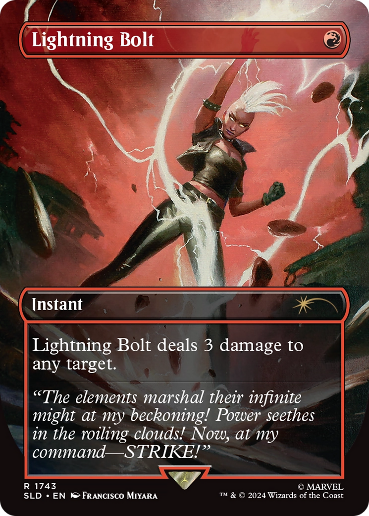 Lightning Bolt (1743) (Rainbow Foil) [Secret Lair Drop Series] | I Want That Stuff Brandon