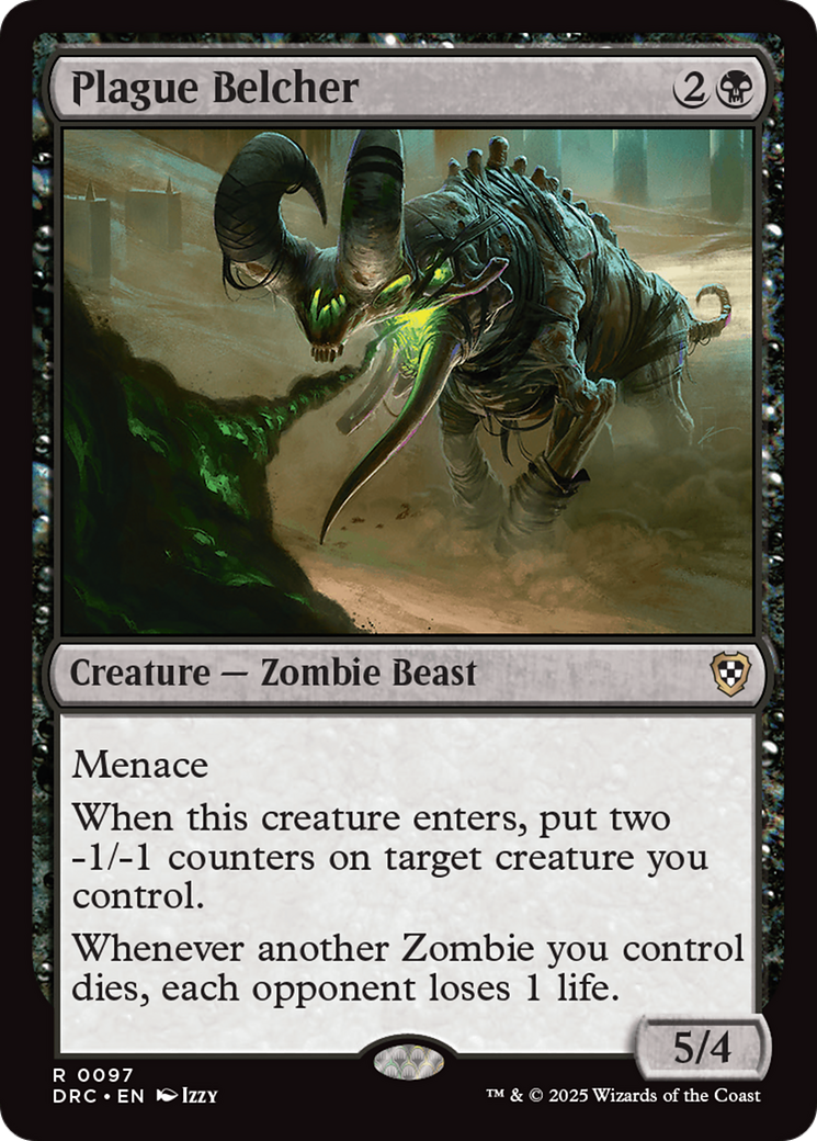 Plague Belcher [Aetherdrift Commander] | I Want That Stuff Brandon