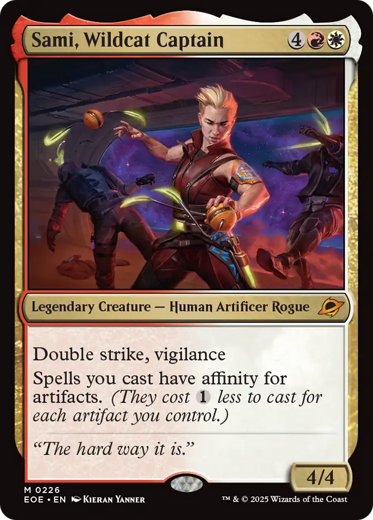 Sami, Wildcat Captain [Edge of Eternities] | I Want That Stuff Brandon