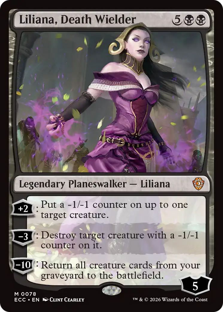 Liliana, Death Wielder [Lorwyn Eclipsed Commander] | I Want That Stuff Brandon