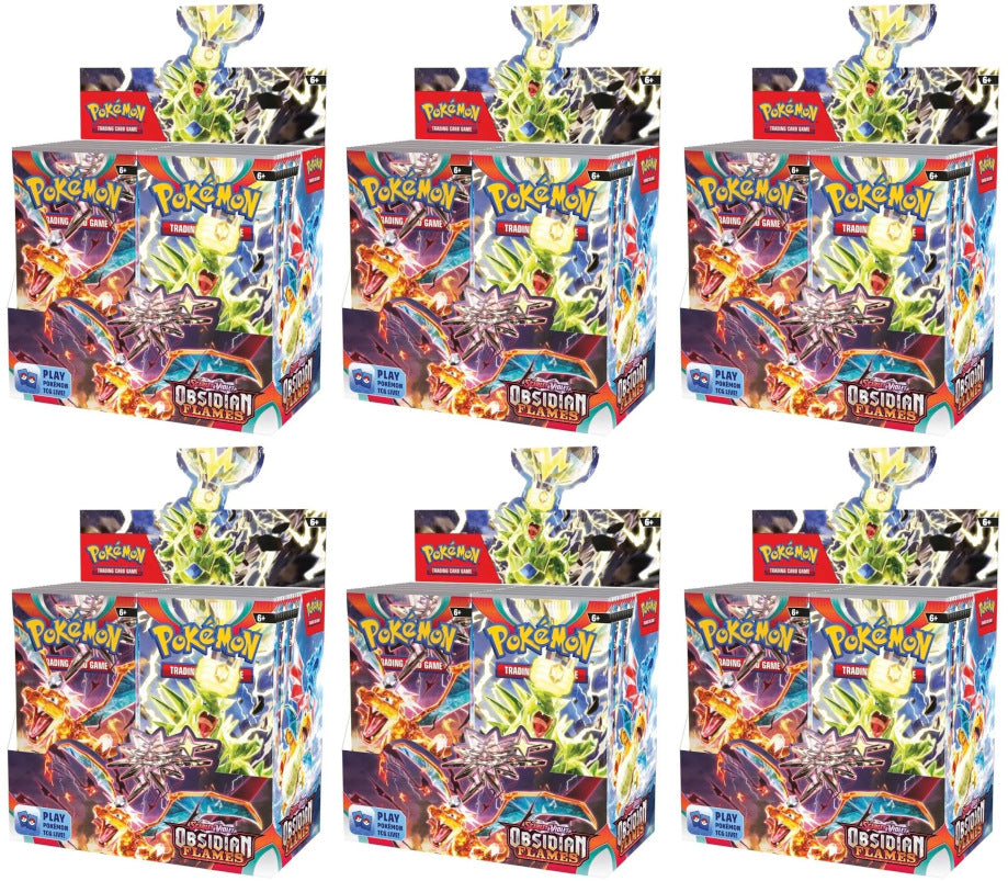 Scarlet & Violet: Obsidian Flames - Booster Box Case | I Want That Stuff Brandon