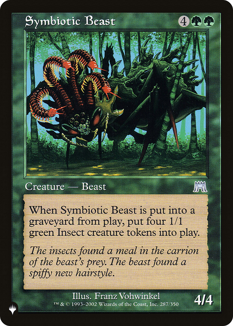 Symbiotic Beast [The List Reprints] | I Want That Stuff Brandon