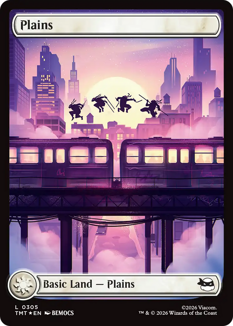Plains (0305) (Surge Foil) [Teenage Mutant Ninja Turtles] | I Want That Stuff Brandon
