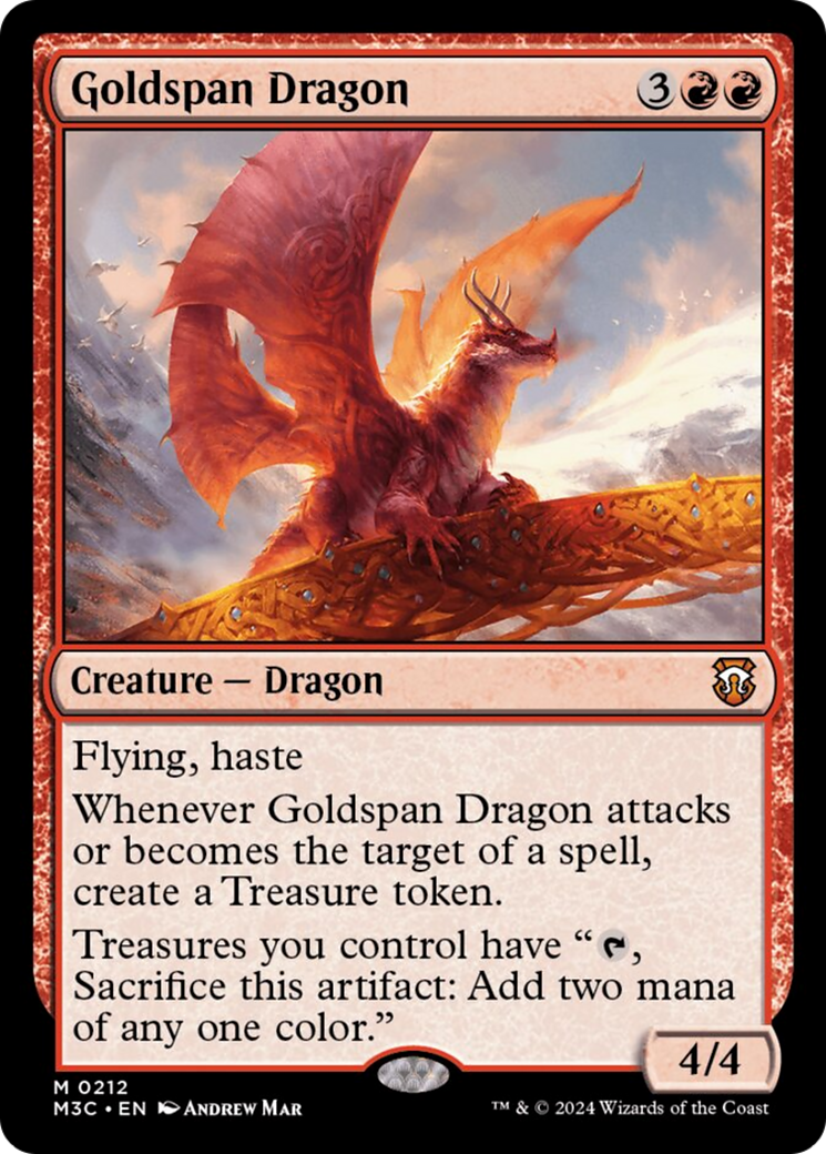 Goldspan Dragon [Modern Horizons 3 Commander] | I Want That Stuff Brandon
