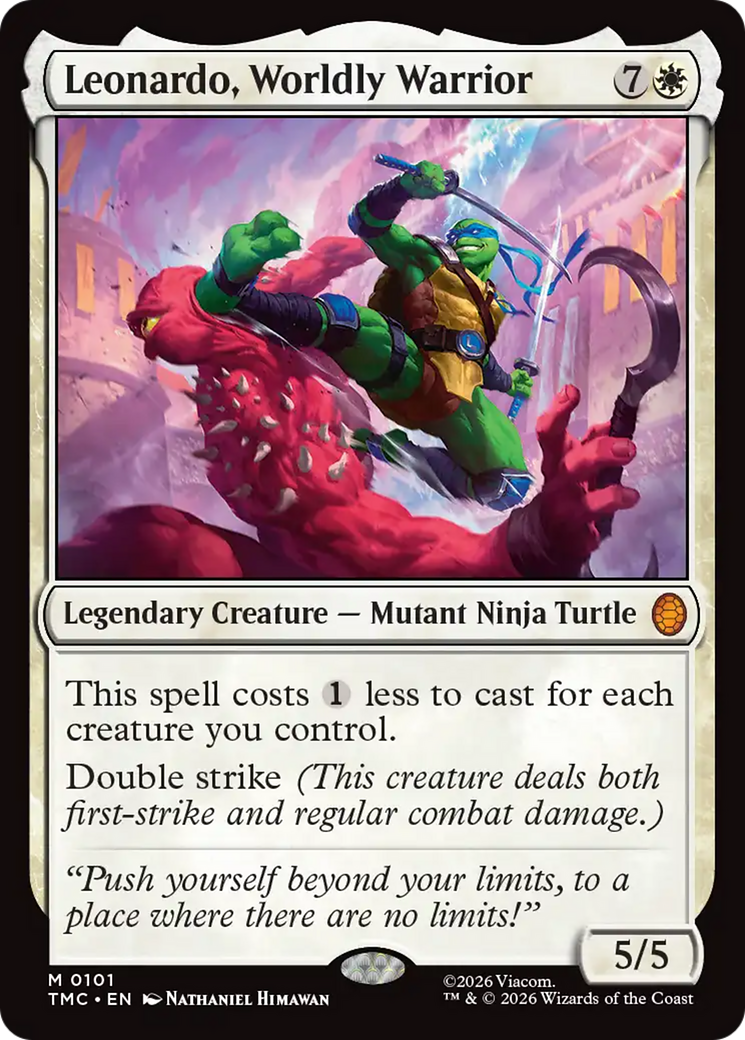 Leonardo, Worldly Warrior [Teenage Mutant Ninja Turtles Commander] | I Want That Stuff Brandon