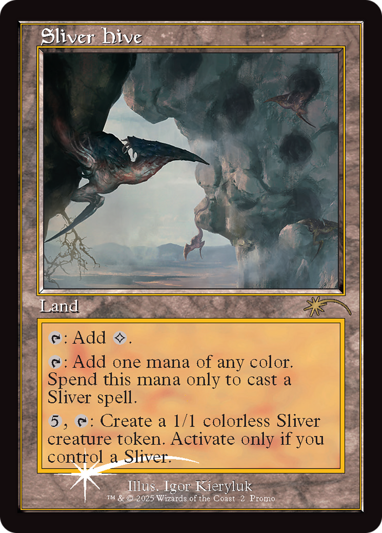 Sliver Hive (Retro Frame) [Secret Lair Drop Series] | I Want That Stuff Brandon