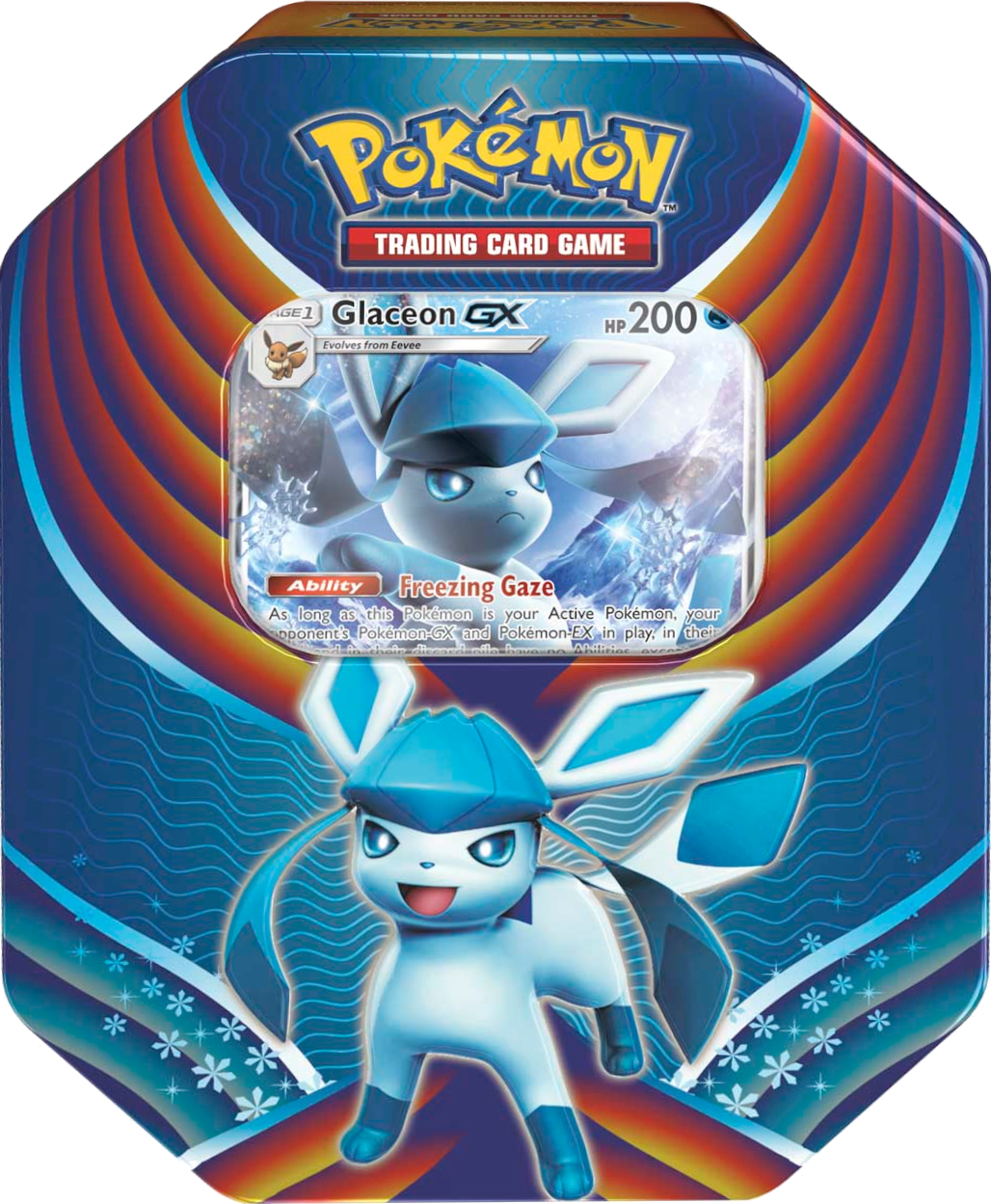 Evolution Celebration - Collector's Tin (Glaceon GX) | I Want That Stuff Brandon