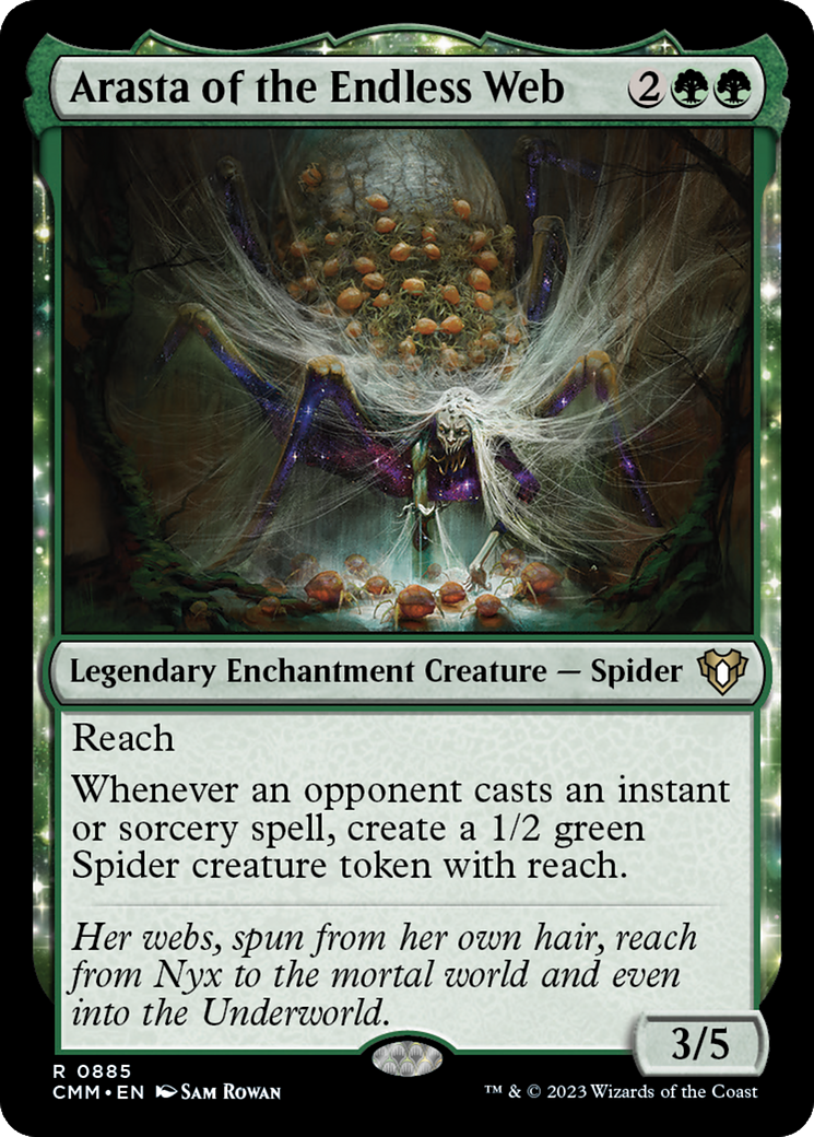 Arasta of the Endless Web [Commander Masters] | I Want That Stuff Brandon