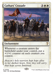 Cathars' Crusade (White Border) [Mystery Booster 2] | I Want That Stuff Brandon