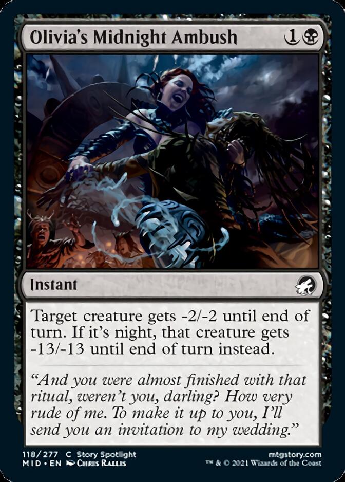 Olivia's Midnight Ambush [Innistrad: Midnight Hunt] | I Want That Stuff Brandon